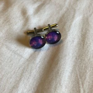 The Little Link Galaxy Cuff Links